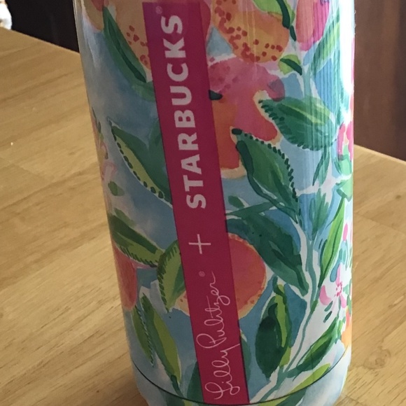 Starbucks x Lilly Pulitzer x Swell Water Bottle - Picture 2 of 5